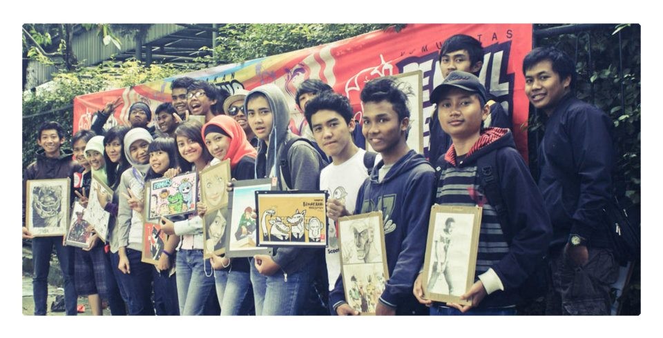 Sebar Spirit Kreatifitas di Pensil Kertas