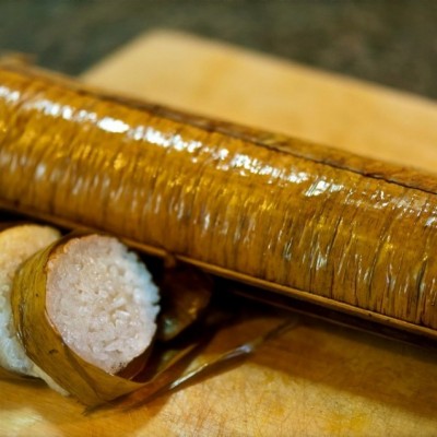 Berbuka Puasa Dengan Nasi Dalam Bambu
