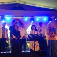 Pagelaran Gelar Pentas Kreasi Santri Bernyanyi  