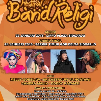 Band Religi Sidoardjo Bakal Lebih Keren Bersama Coklat Kita!