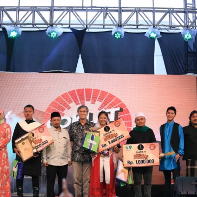 Puncak Acara Coklat Kita Festival Band Religi, Meriah!