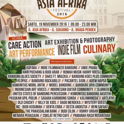 Yuk Rasakan Bandung Sebenarnya Perdana di Asia Afrika Festival!
