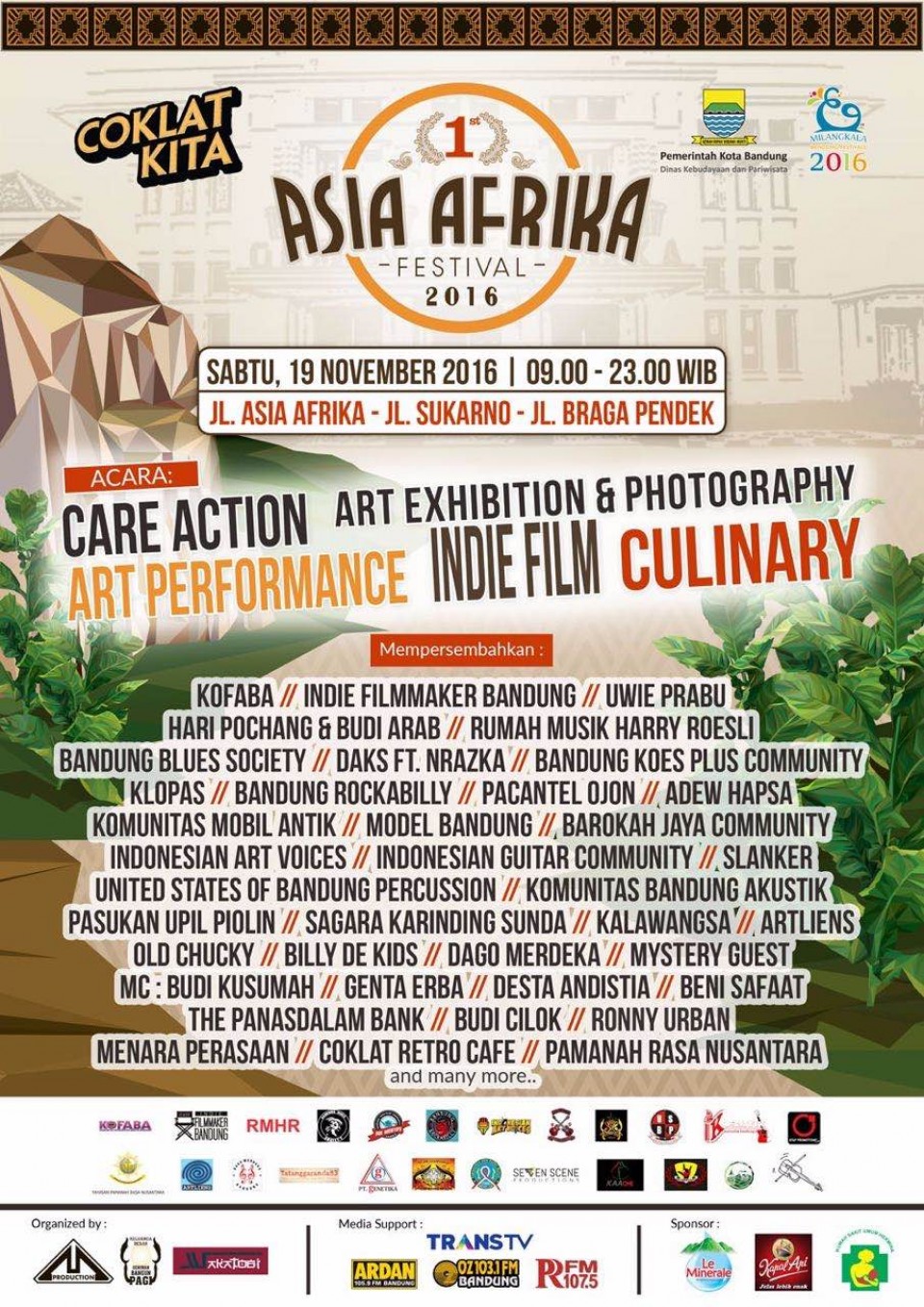 Yuk Rasakan Bandung Sebenarnya Perdana di Asia Afrika Festival!