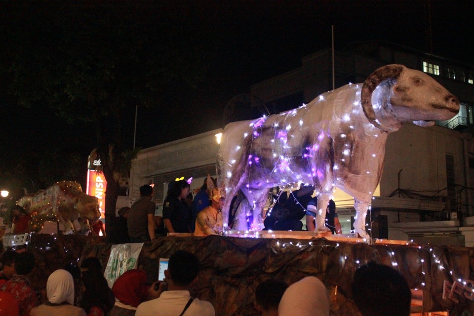 Siratan Harapan Kota Bandung di Light Fest