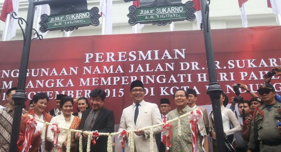 Peringati Hari Pahlawan, Jalan Cikapundung Timur Berubah Nama