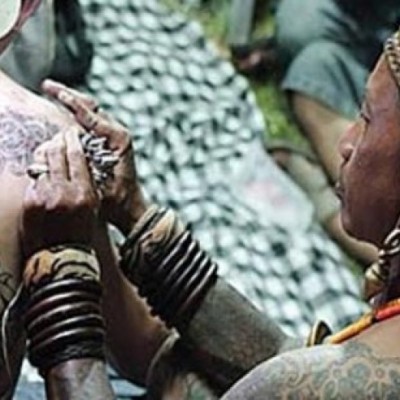 Tato Tertua Dunia Khas Mentawai Bagian 2