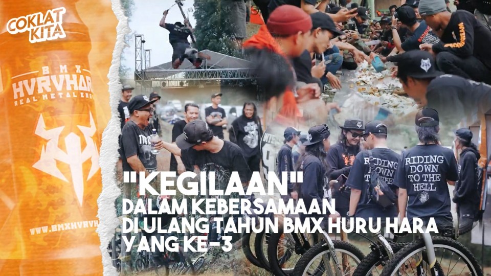 “Kegilaan” dalam Kebersamaan di Ulang Tahun BMX Huru Hara yang Ke-3